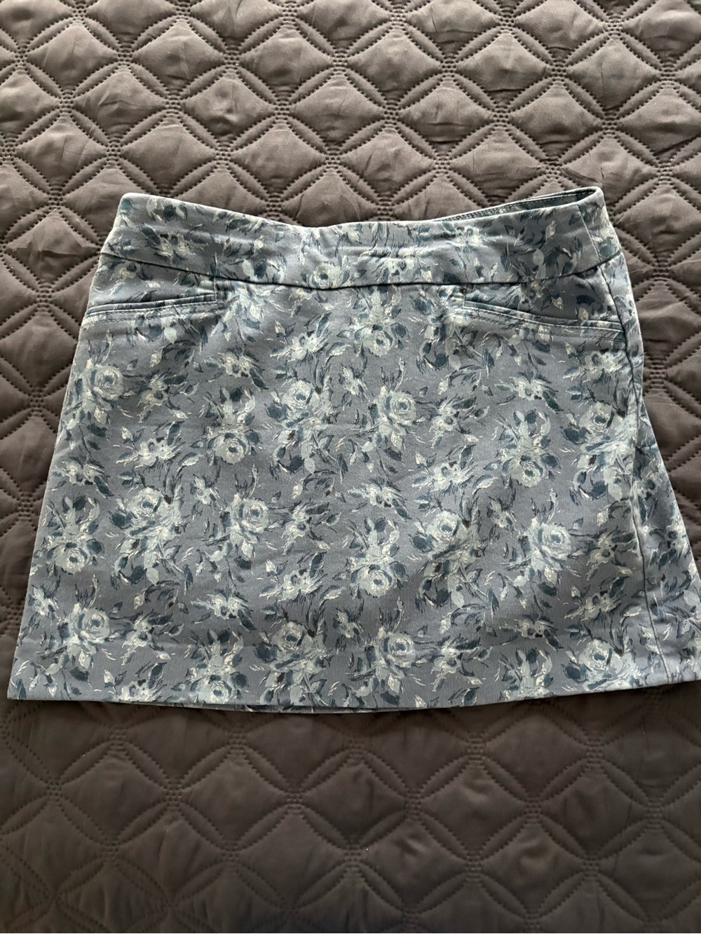 Croft & Barrow Navy Blue Skort